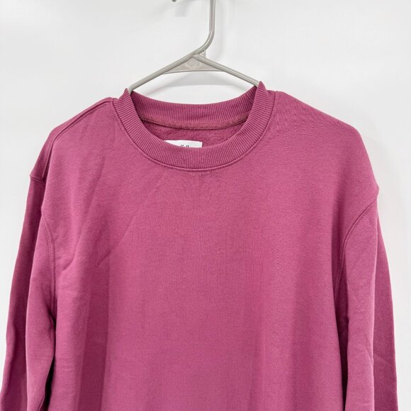 NEW Goodfellow & Co Ultra-Soft Fleece Sweatshirt - Rose - Picture 3 of 10